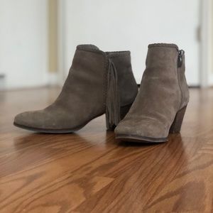 Fringed Booties